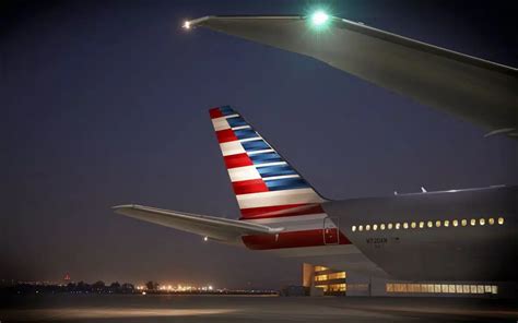 American Airlines Boeing 777 cut nearly an hour off trip.